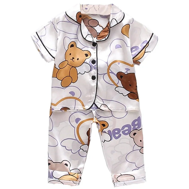 Children's Pajamas Set Baby Suit